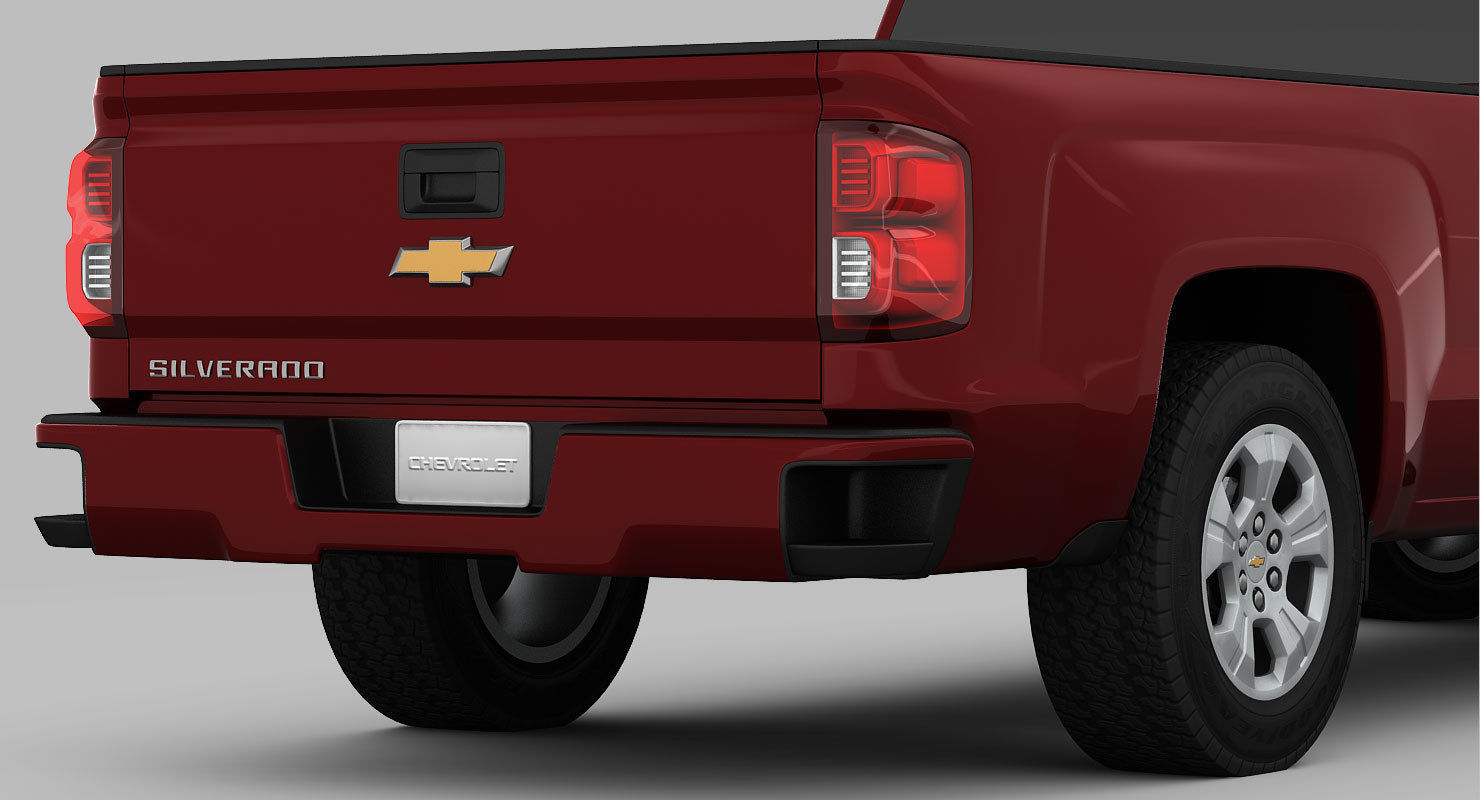 Chevrolet Silverado 1500 2016 3D model_4