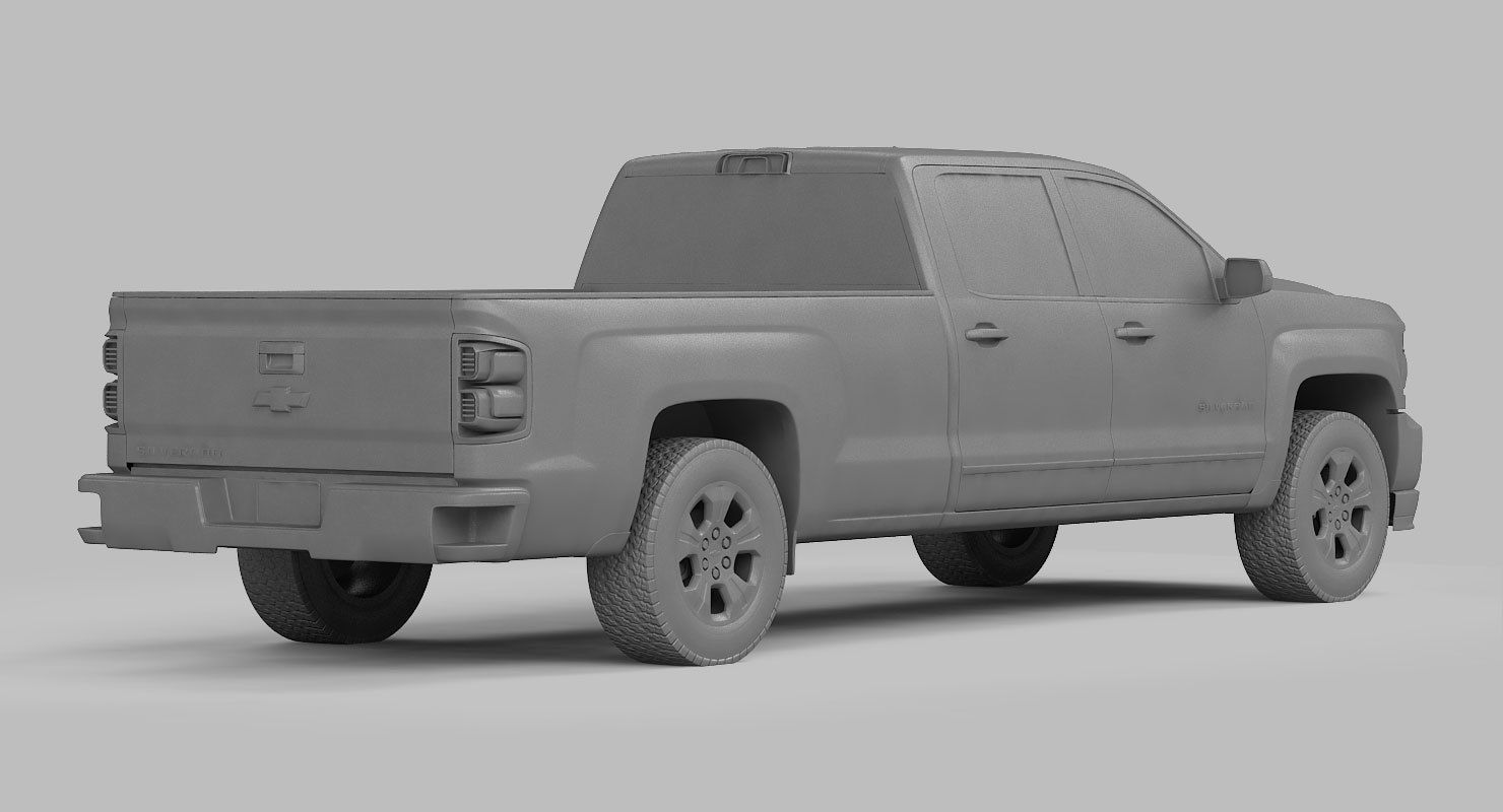 Chevrolet Silverado 1500 2016 3D model_14