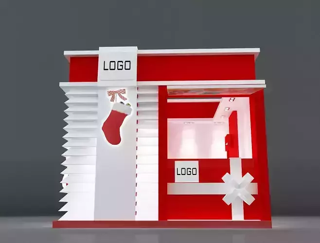 Booth Exhibition Stand a663b 3D model