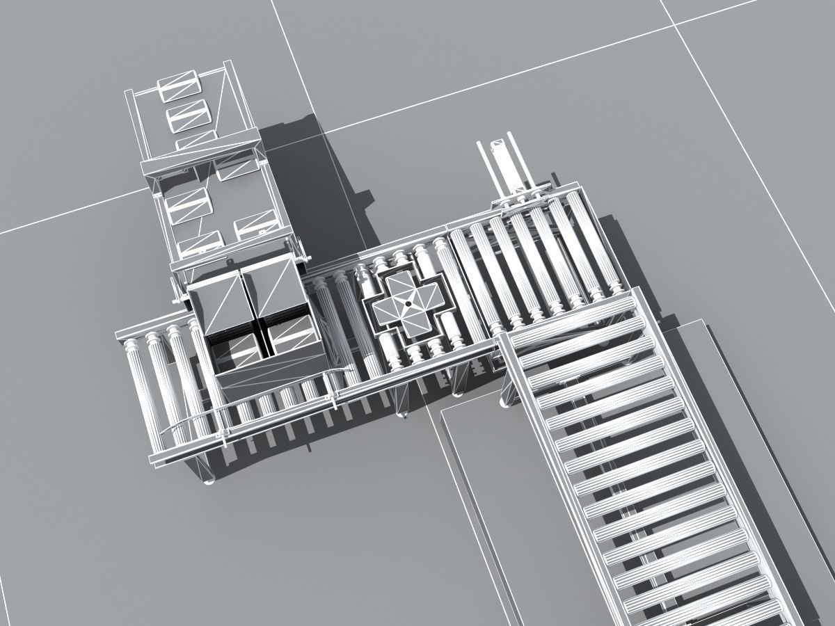  Industrial Equipment 24 - Packing Weighing and Sealing  3D model_14