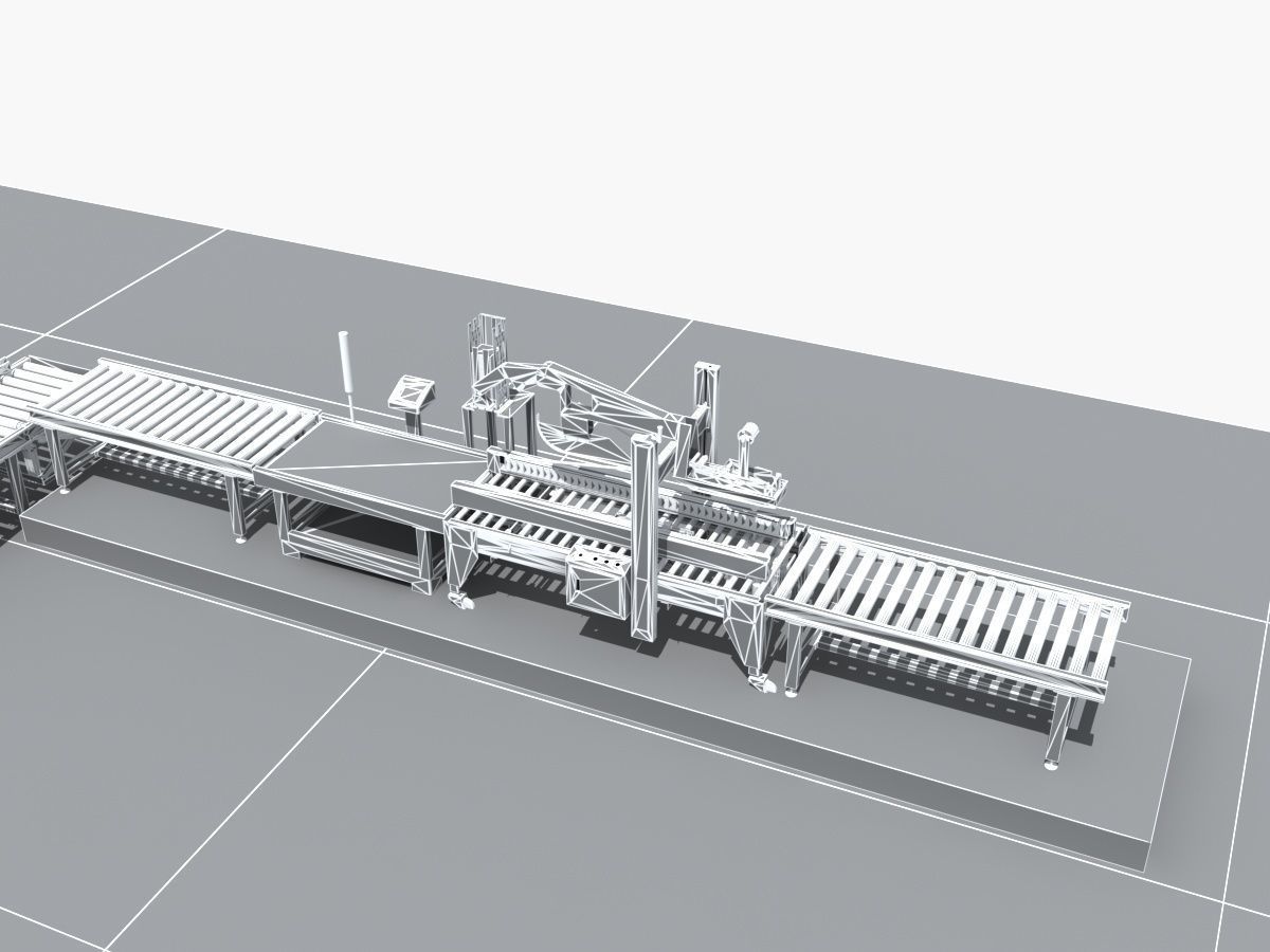  Industrial Equipment 24 - Packing Weighing and Sealing  3D model_13