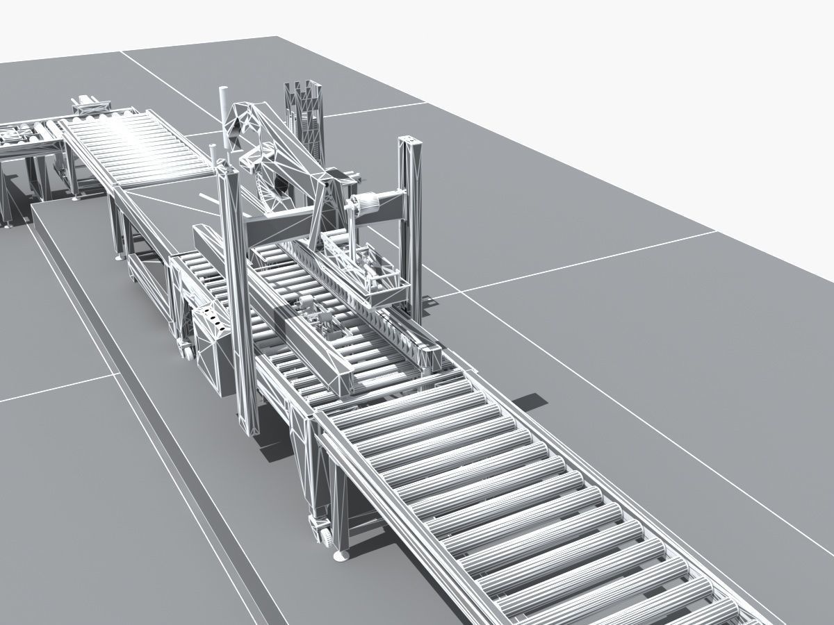  Industrial Equipment 24 - Packing Weighing and Sealing  3D model_15