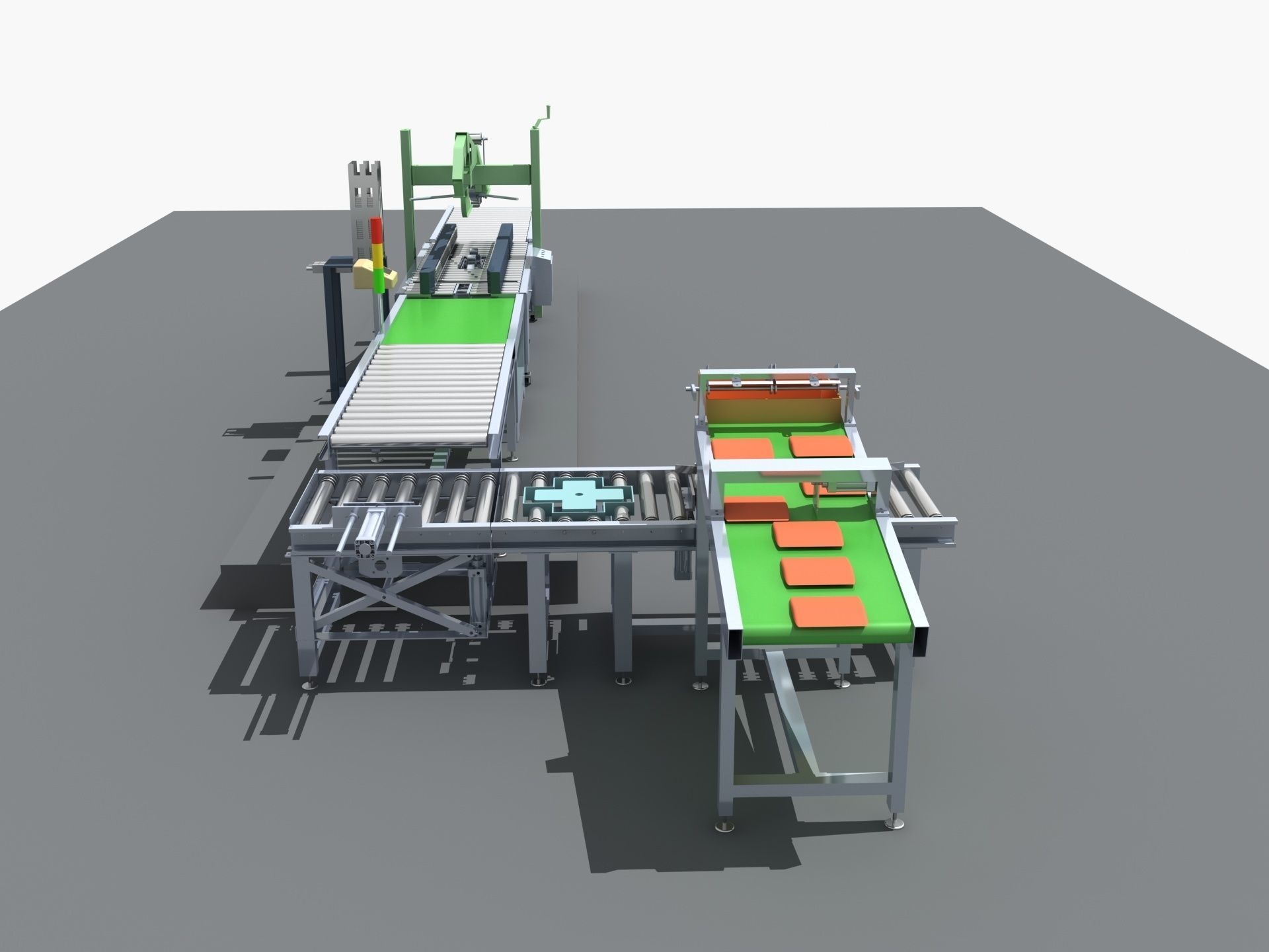  Industrial Equipment 24 - Packing Weighing and Sealing  3D model_1