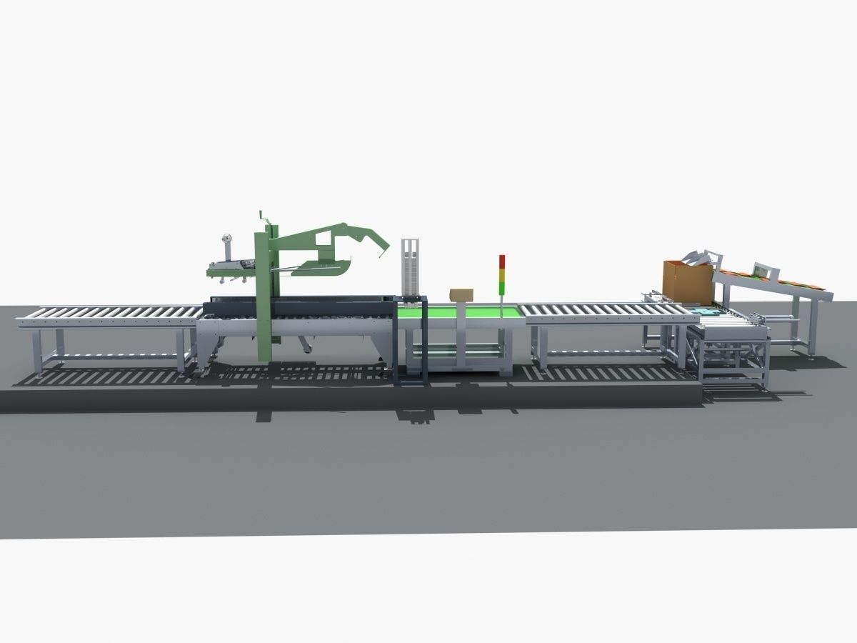  Industrial Equipment 24 - Packing Weighing and Sealing  3D model_6