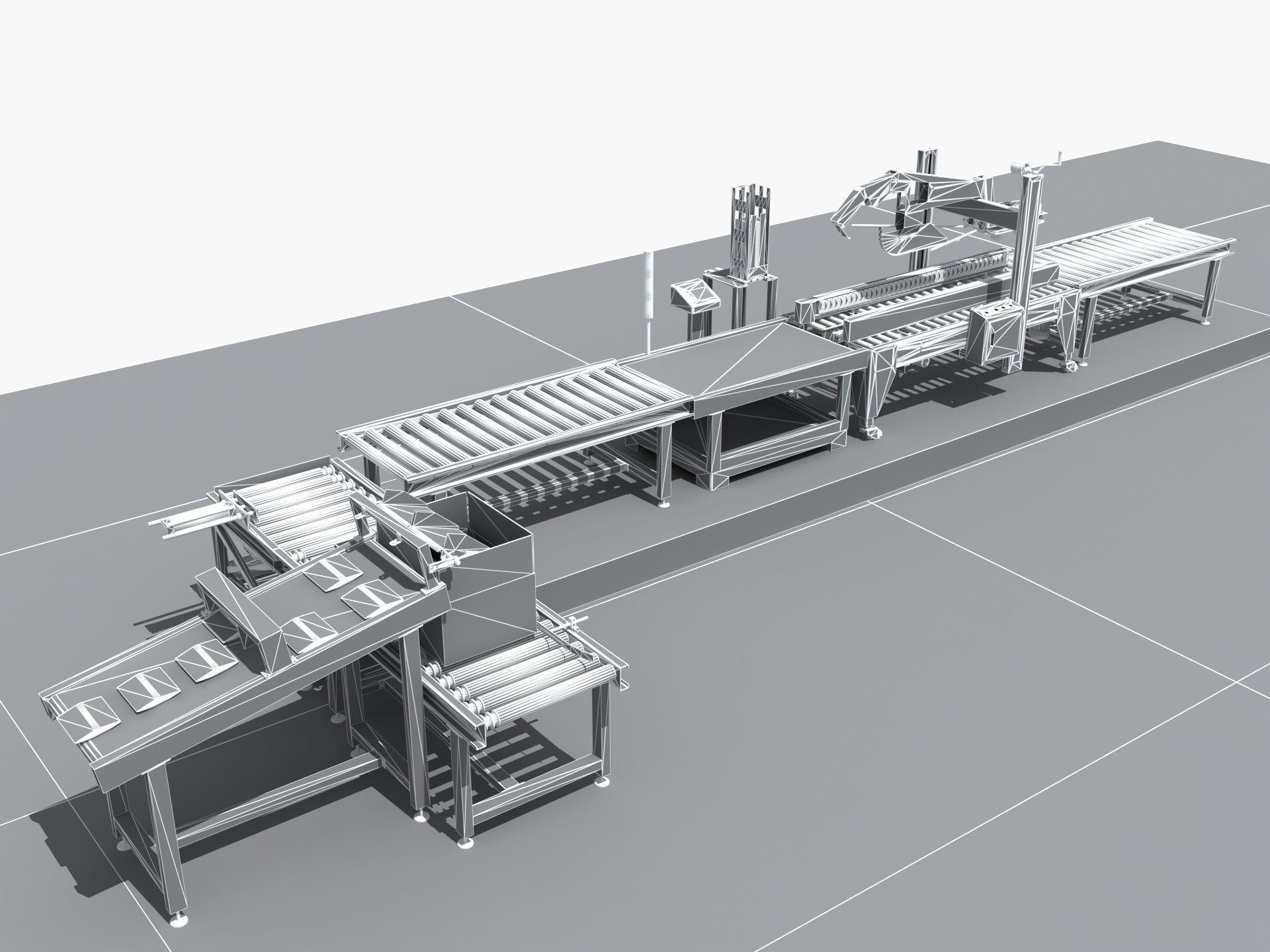  Industrial Equipment 24 - Packing Weighing and Sealing  3D model_10