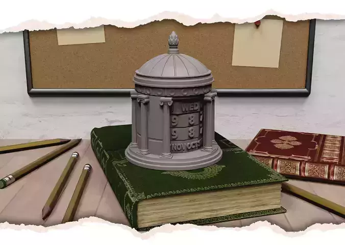 Greek calendar 3D print model
