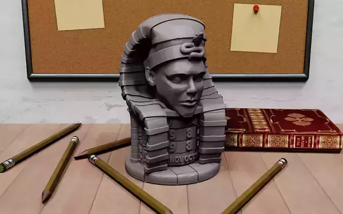 Egyptian Calendar 3D print model