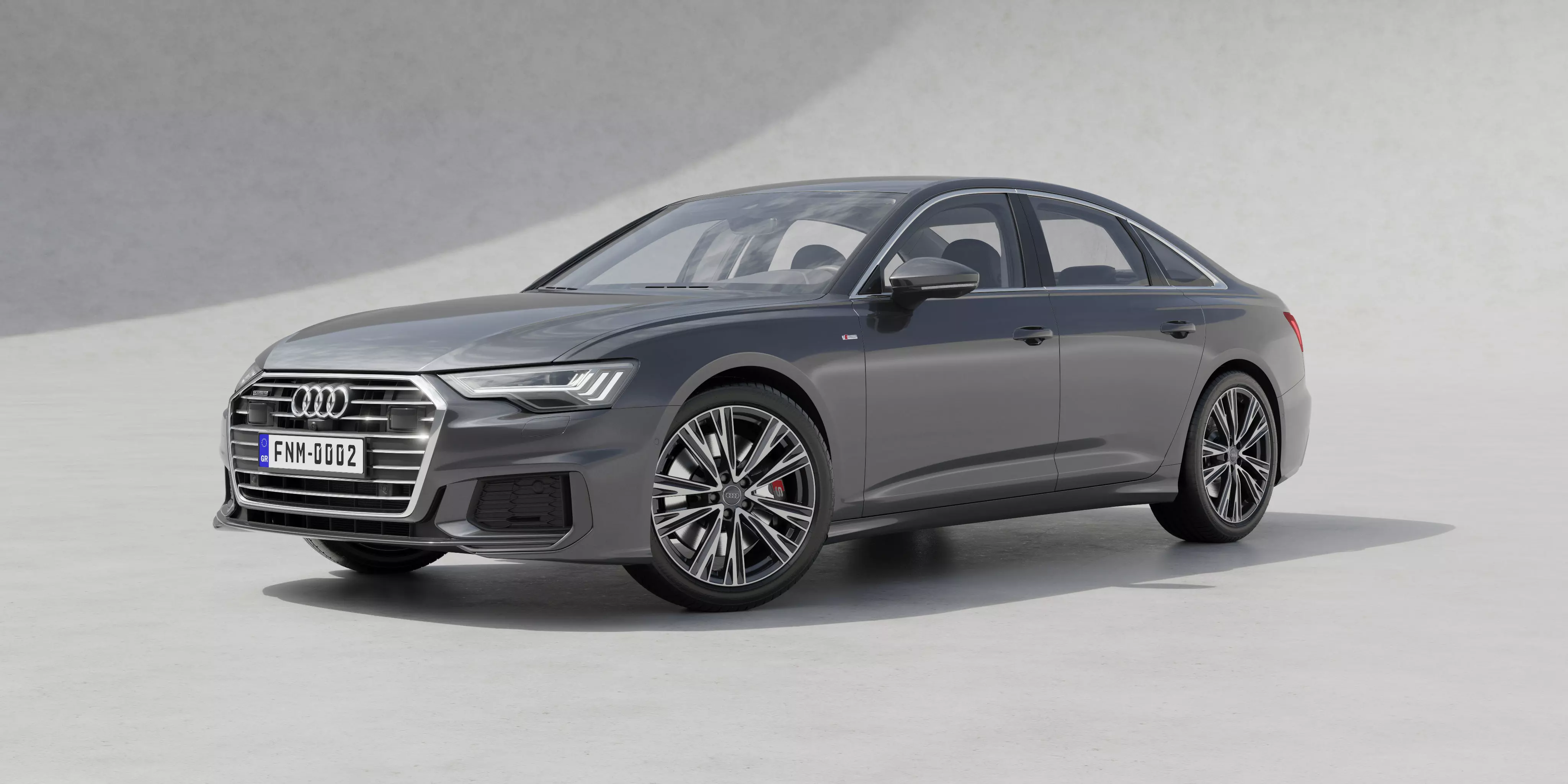 Audi A6 2020-2022 3d model fully detailed High poly HQ interior 3D model_0