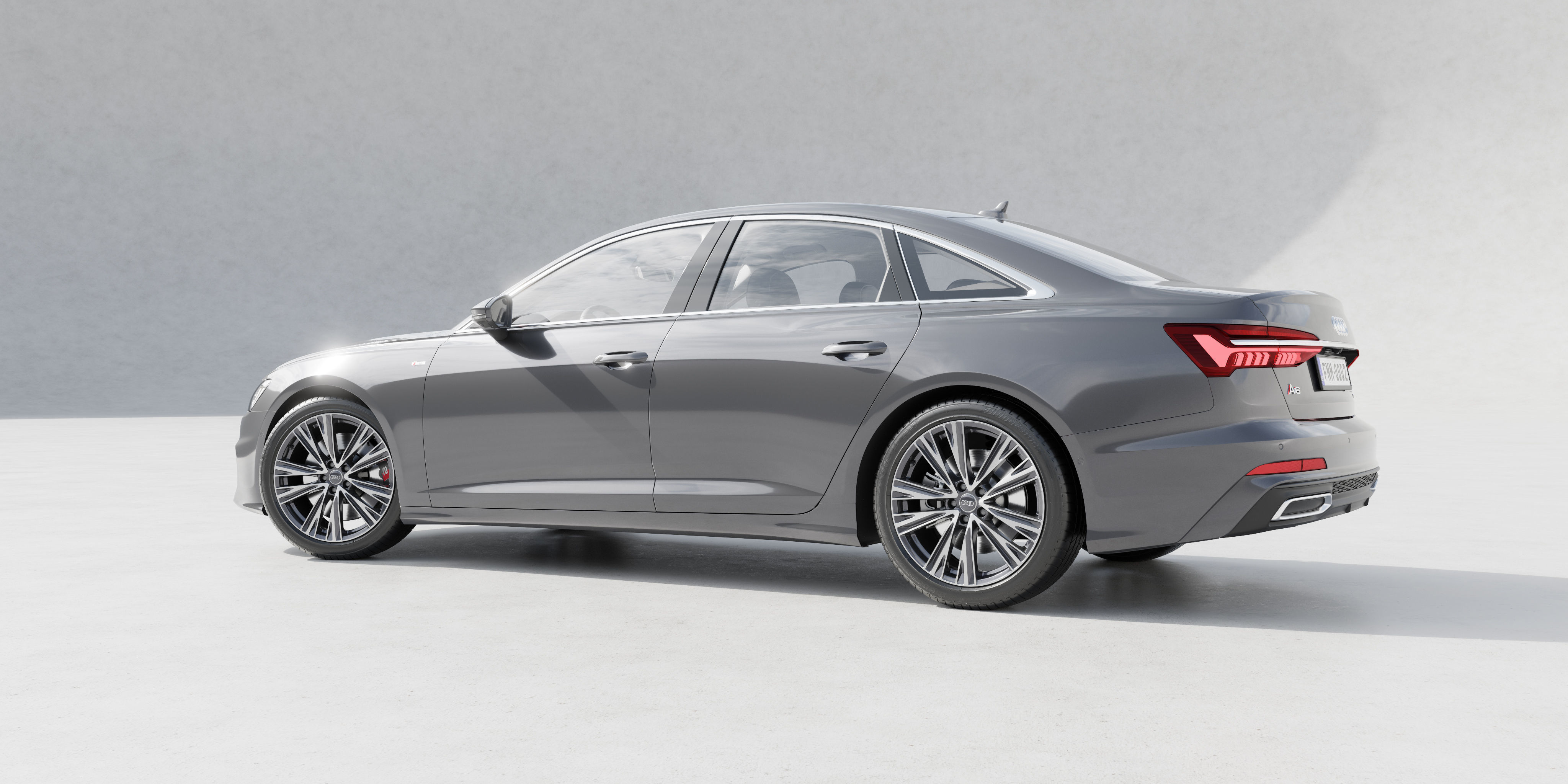 Audi A6 2020-2022 3d model fully detailed High poly HQ interior 3D model_3