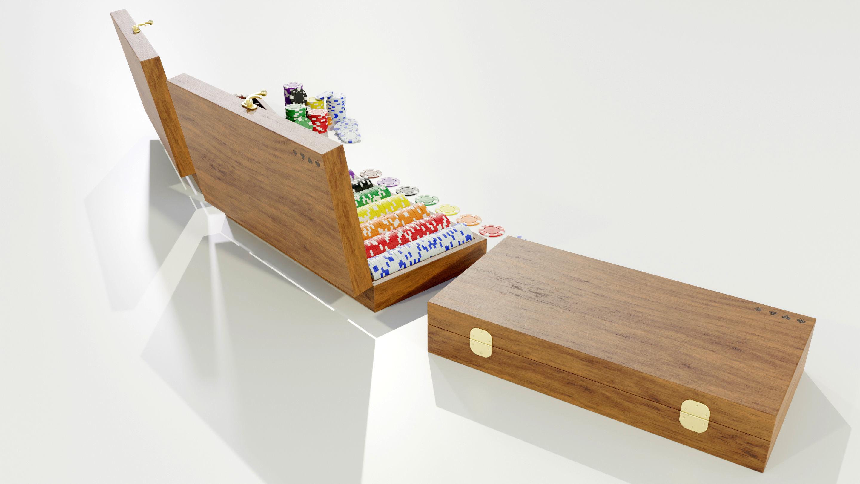 Chips with Case 3D model_5