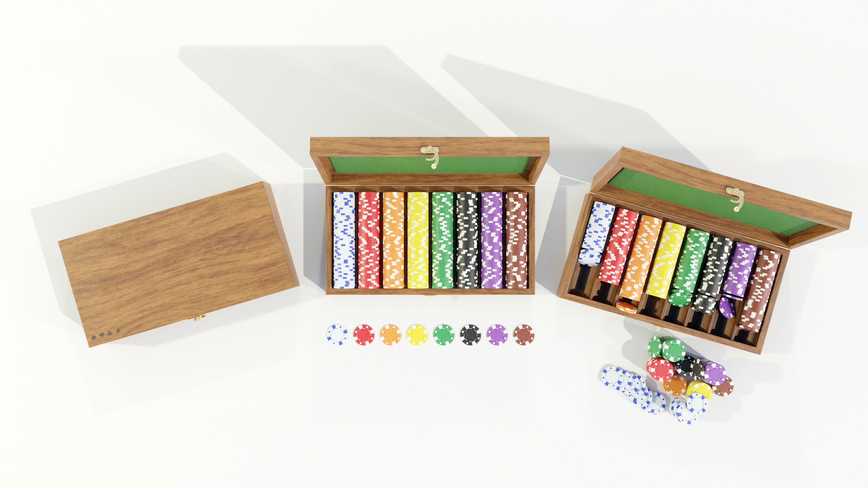 Chips with Case 3D model_10