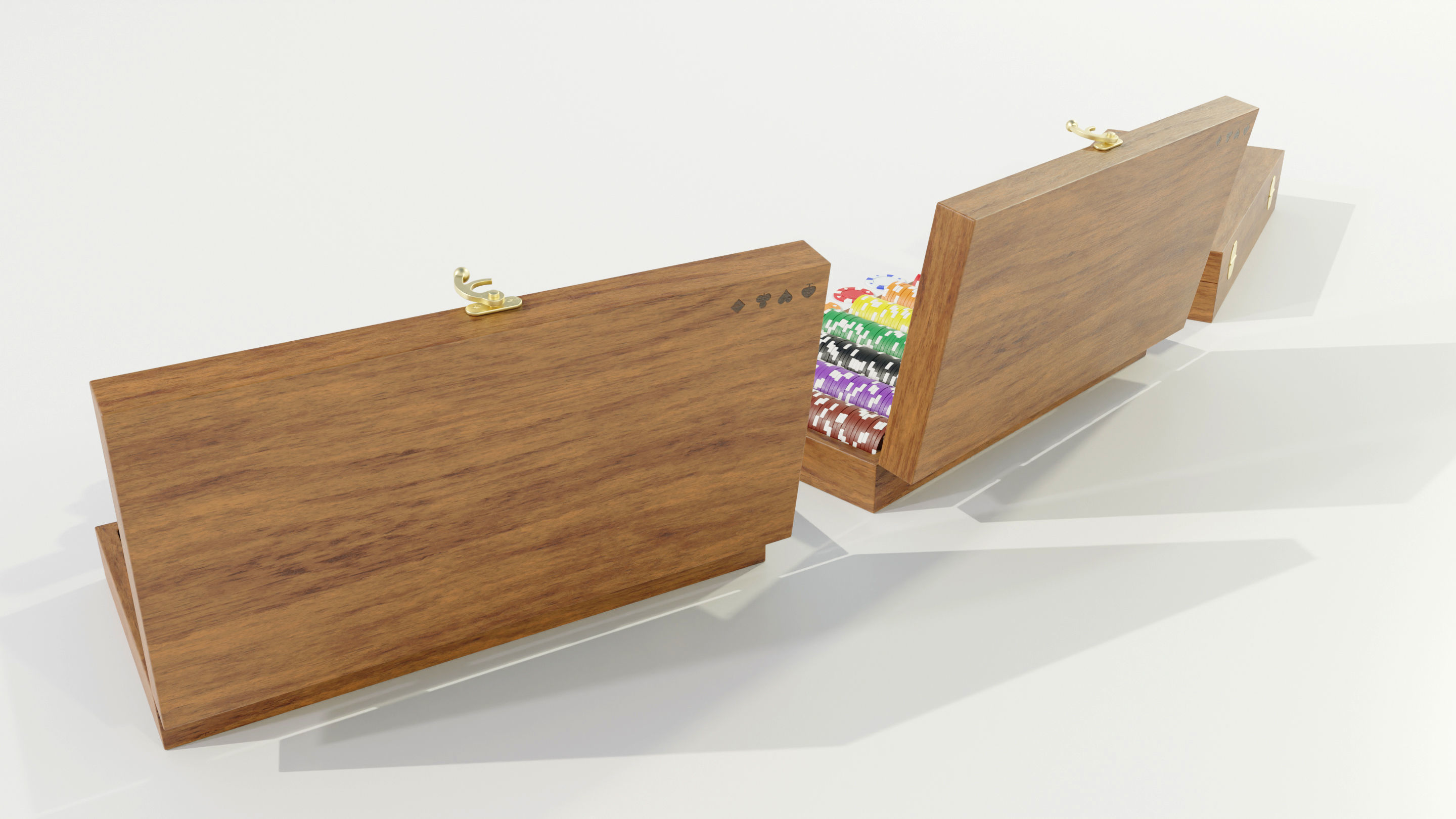 Chips with Case 3D model_4