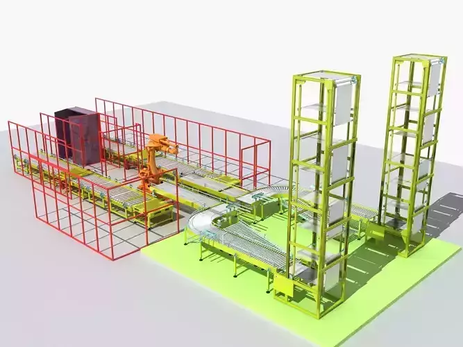 Industrial Equipment 13 - Packaging Production Line