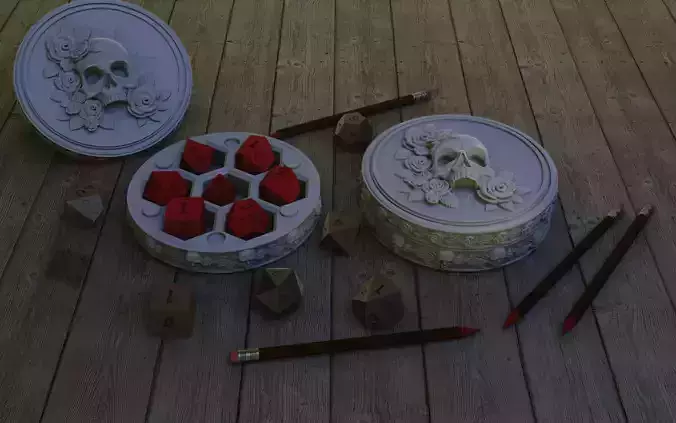 Memento Mori Dice case