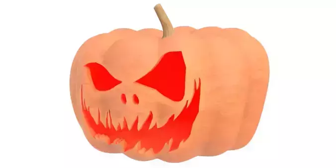Pumpkin 08 3D model
