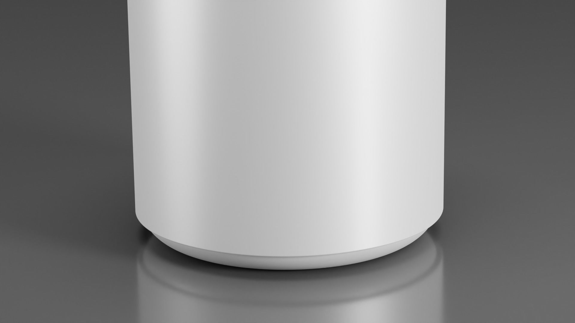 Plastic Jar 3D model_4