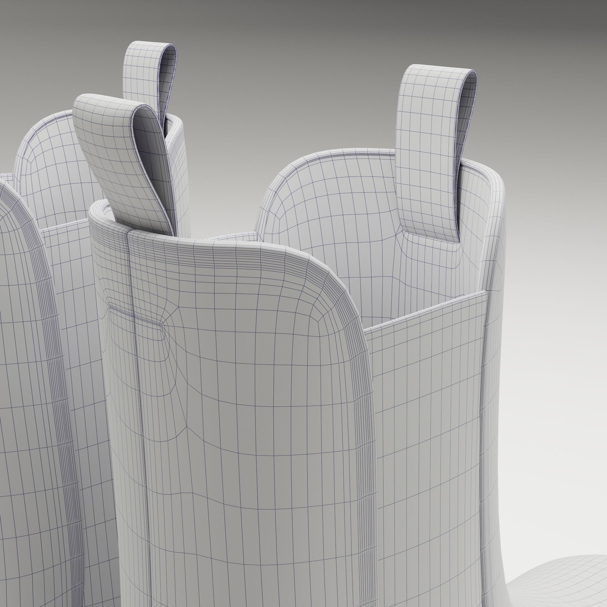 Prada monolith leather boots Low-poly 3D model_18