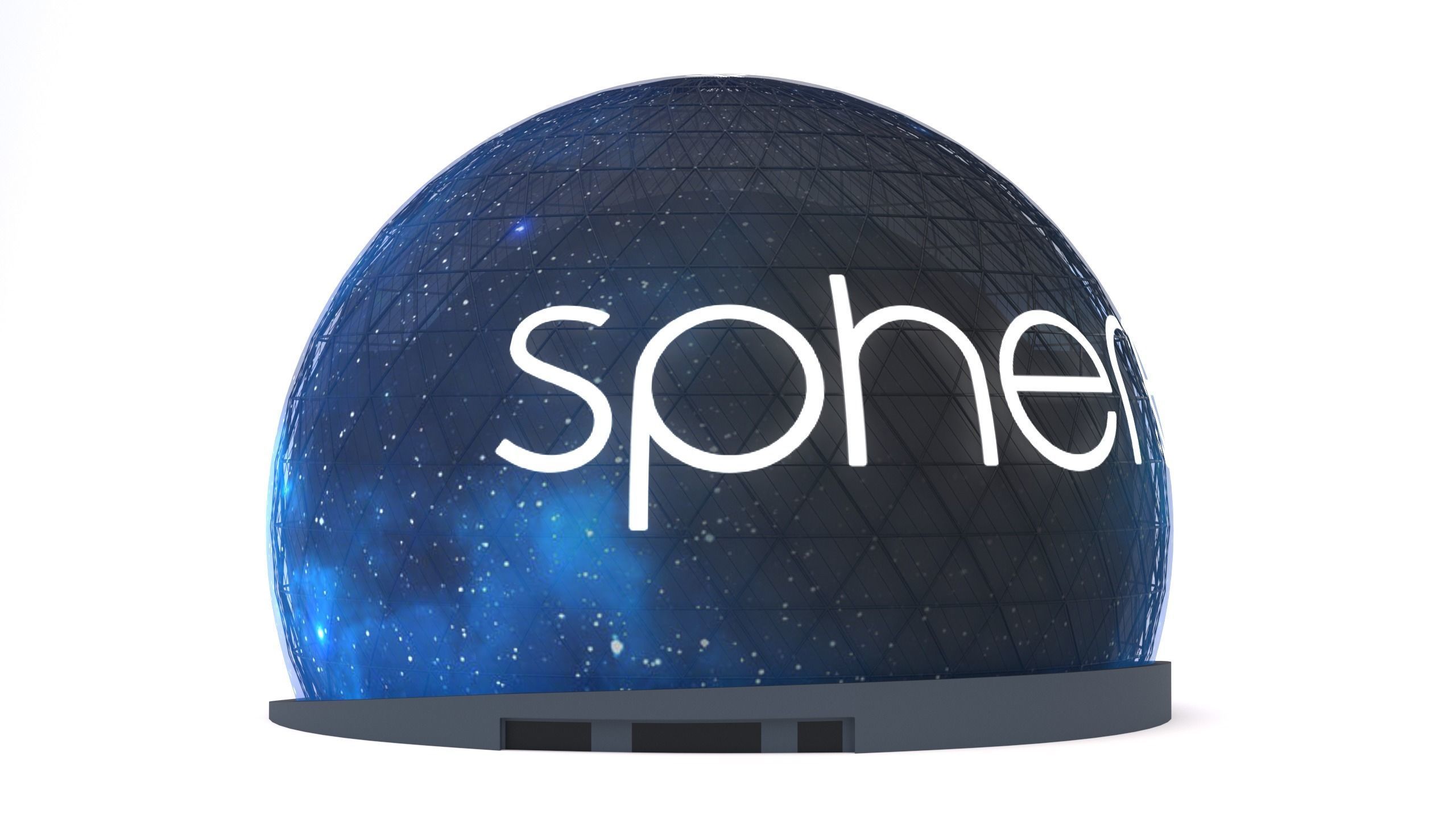 Sphere Arena Las Vegas 3D model_5