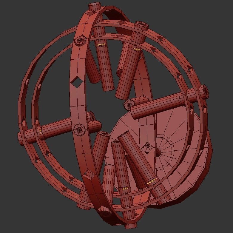 Flexus Wall 3D model_1