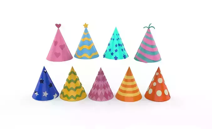 Birthday Hat Collection v001