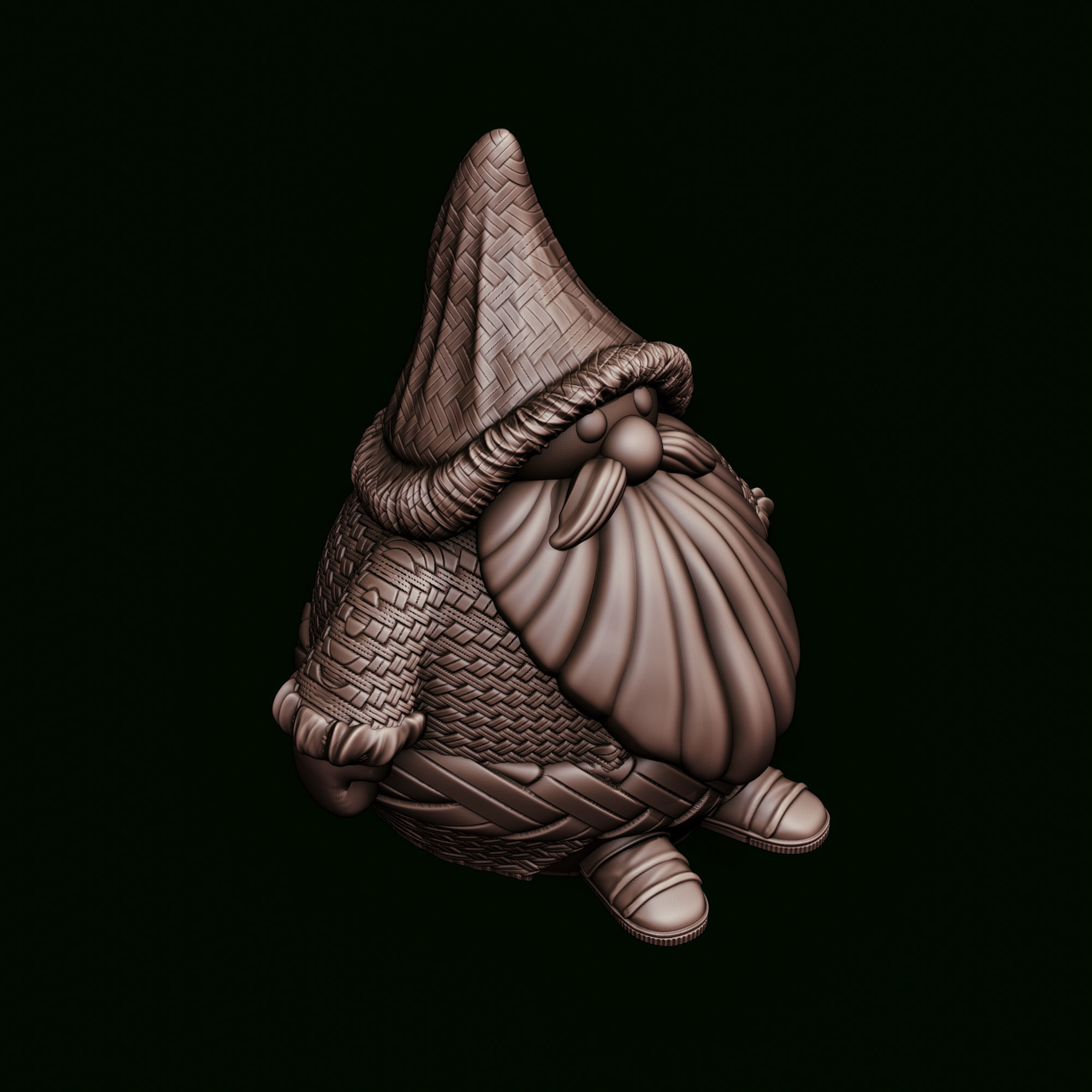 Santa Claus 3D print model_7