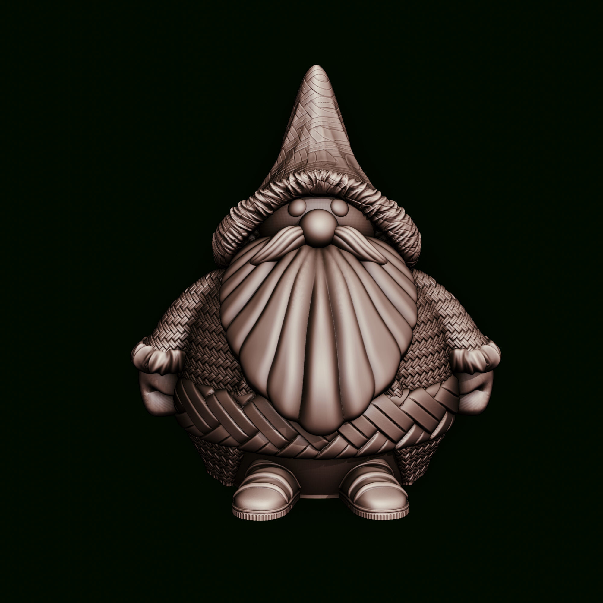Santa Claus 3D print model_6