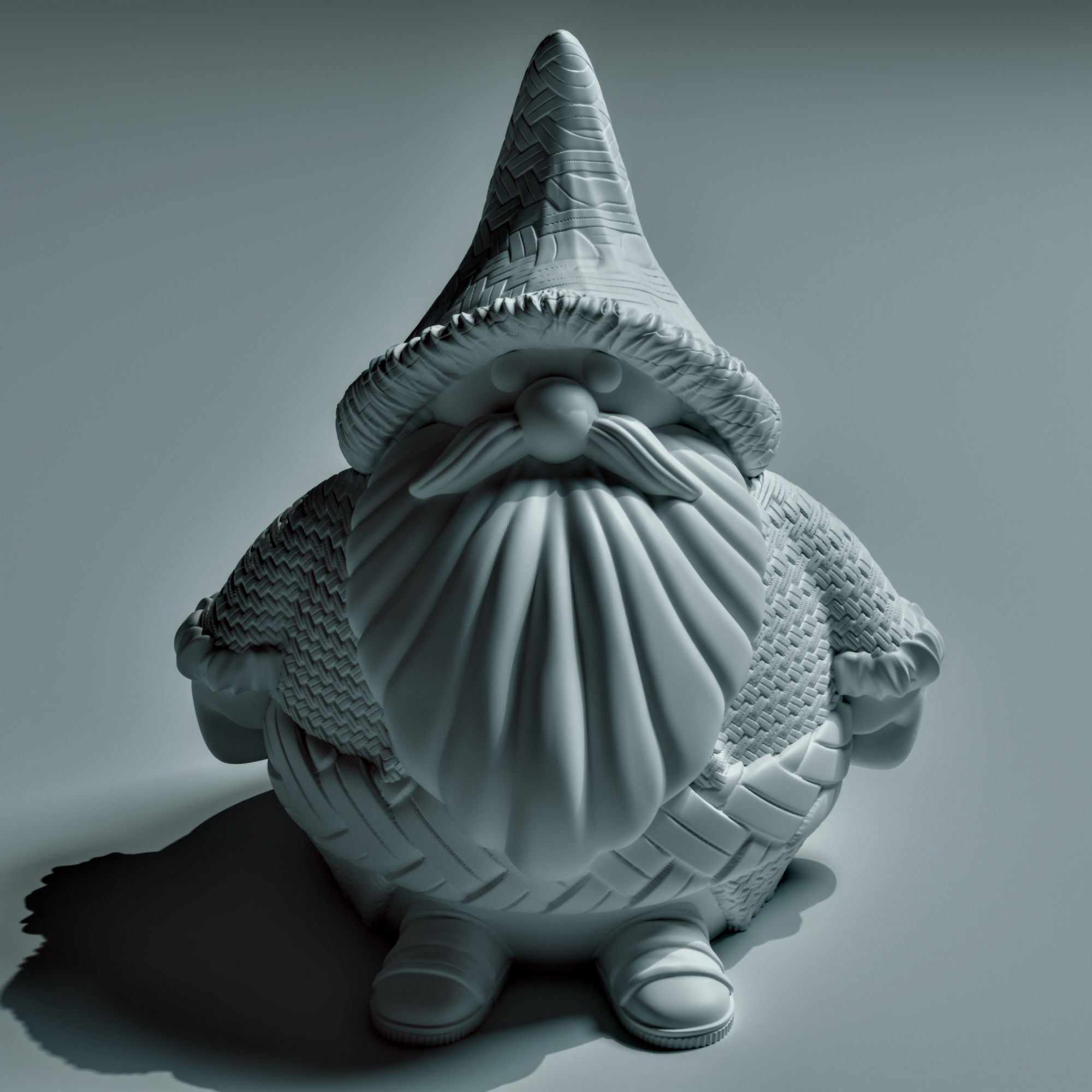 Santa Claus 3D print model_3