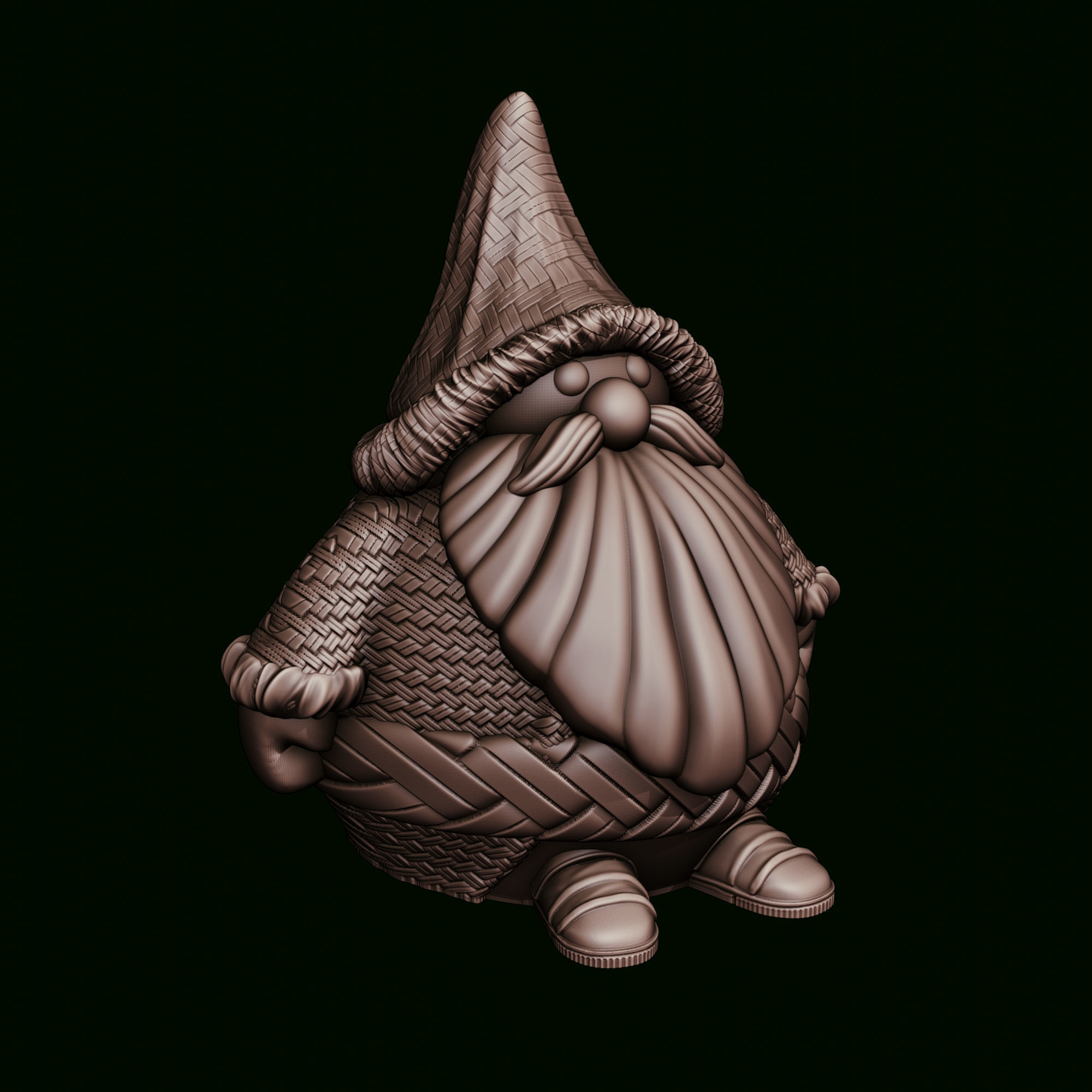 Santa Claus 3D print model_5