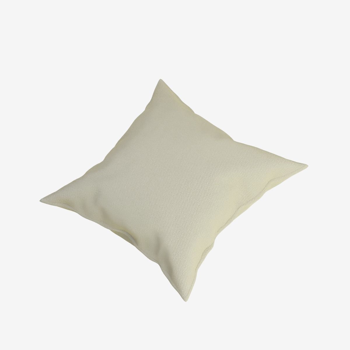 Fabric Pillow Low-poly 3D model_5
