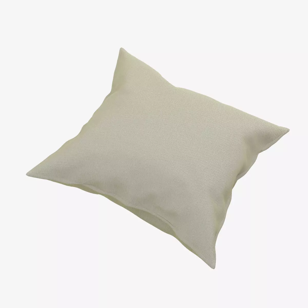 Fabric Pillow Low-poly 3D model_0