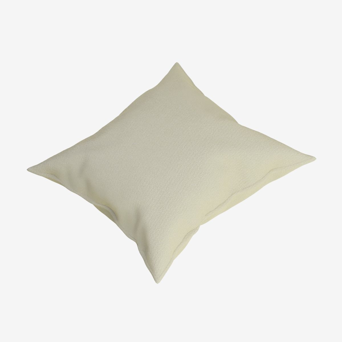 Fabric Pillow Low-poly 3D model_7