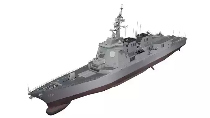 JMSDF Maya class guilded missile destroyer