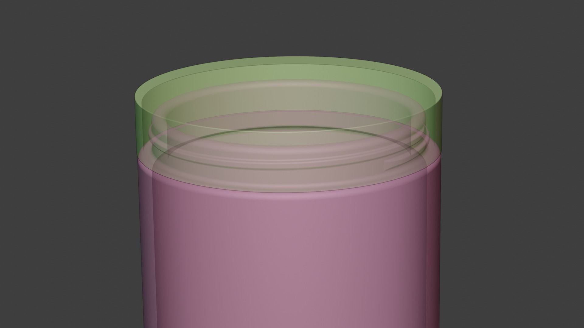 Plastic Jar 3D model_7
