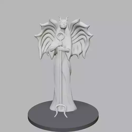 Devil sculpture 3D print model