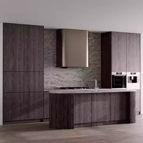 Kitchen Appliance Bosch Kitchen Set 68 Low-poly 3D model