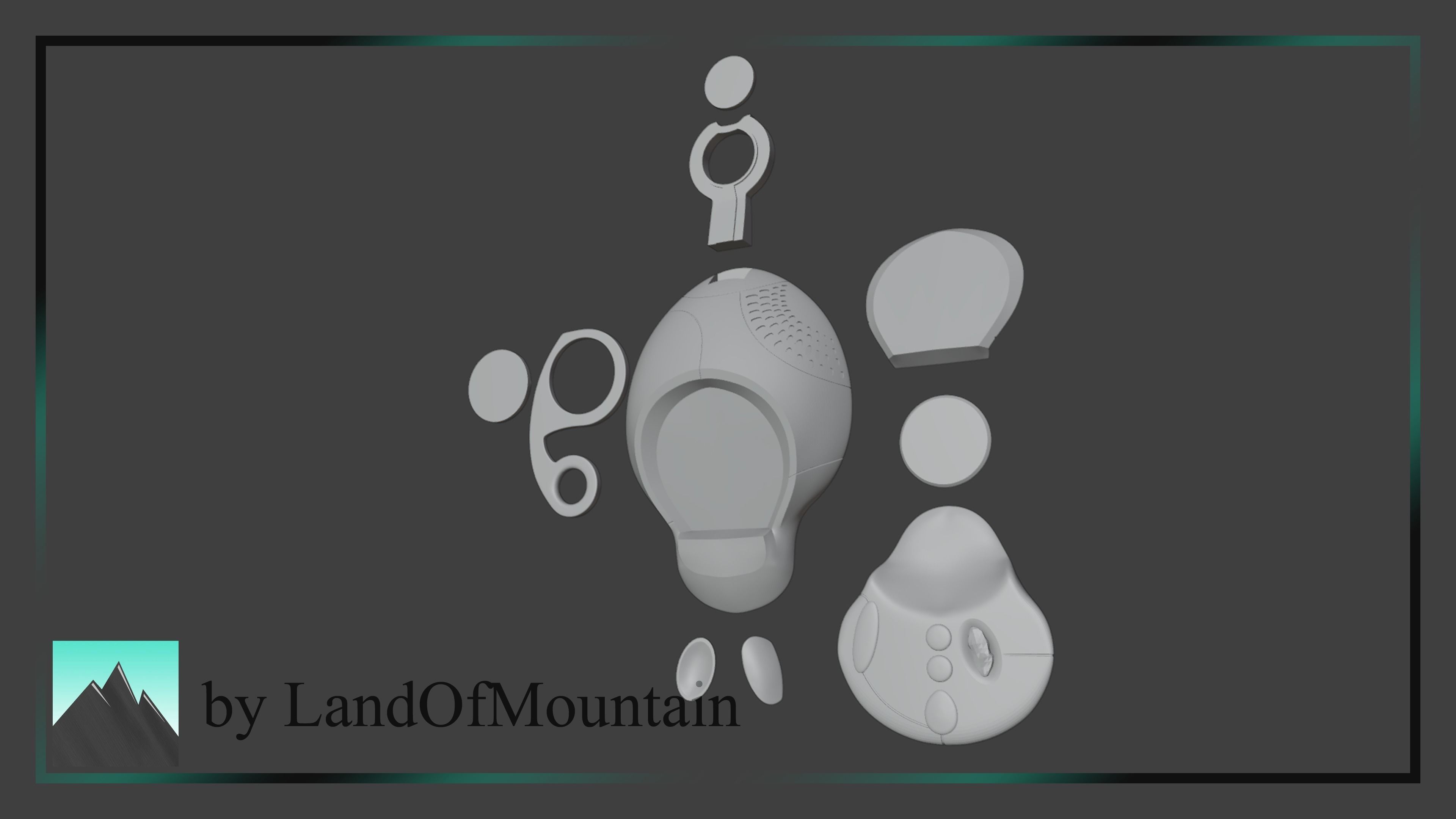 Doctor Who - Fifteenth Sonic Screwdriver 3D model 3D printable | CGTrader