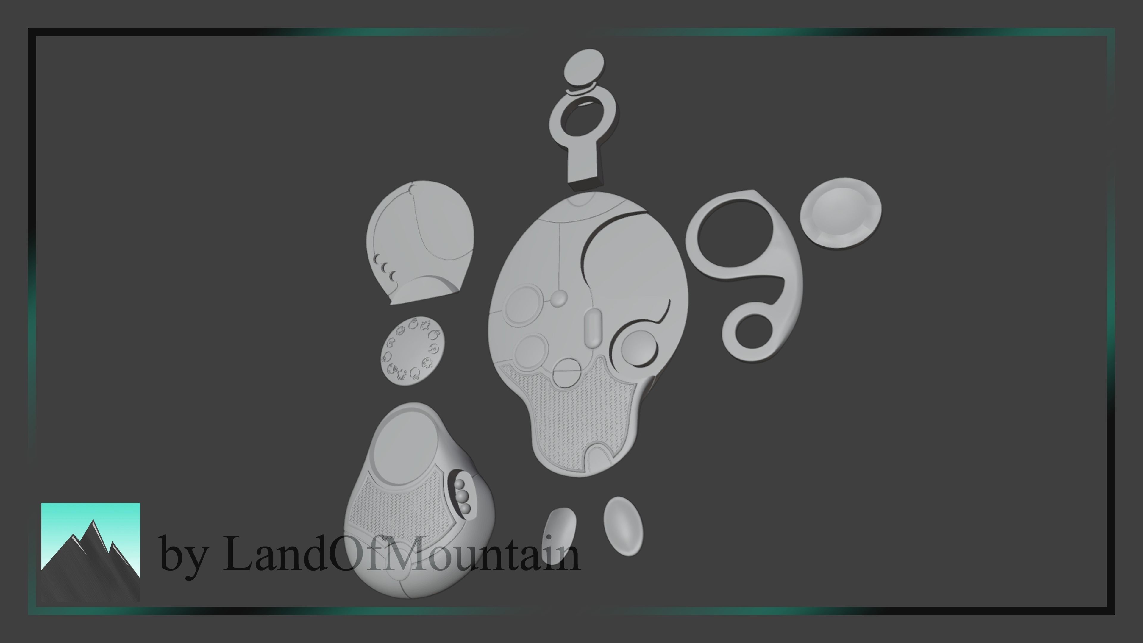 Doctor Who - Fifteenth Sonic Screwdriver 3D model 3D printable | CGTrader