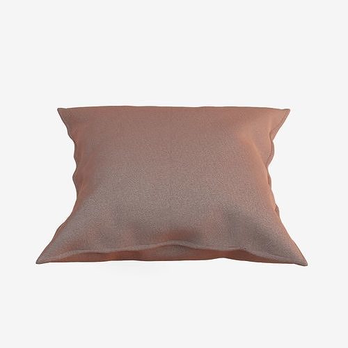 Fabric Pillow 2 Low-poly 3D model 3
