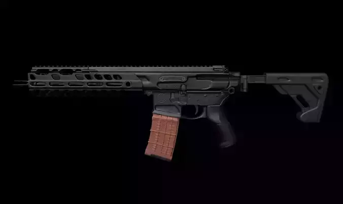SIG MCX Models of firearms 3D model