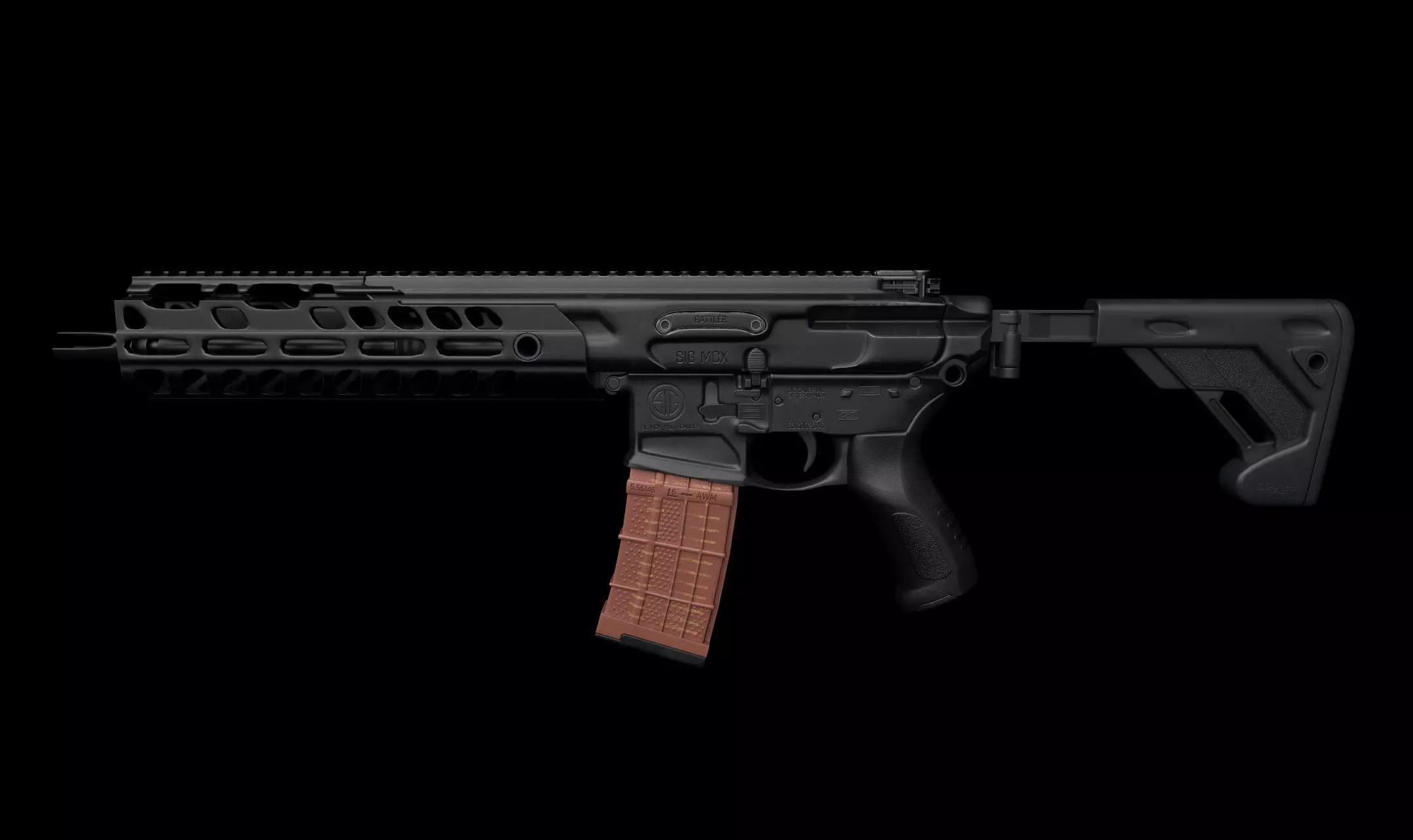 SIG MCX Models of firearms 3D model