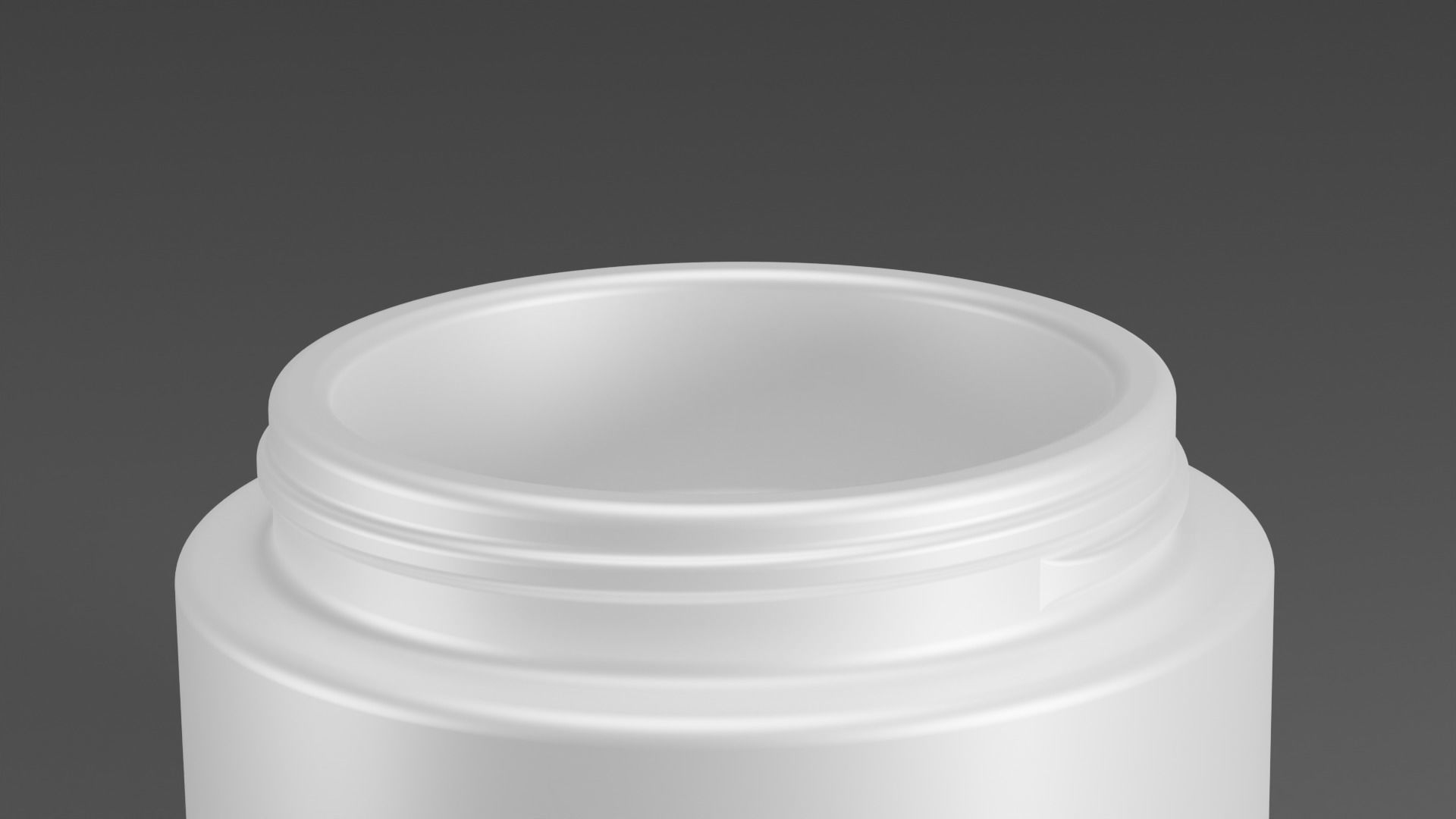Cosmetic Jar 3D model_4