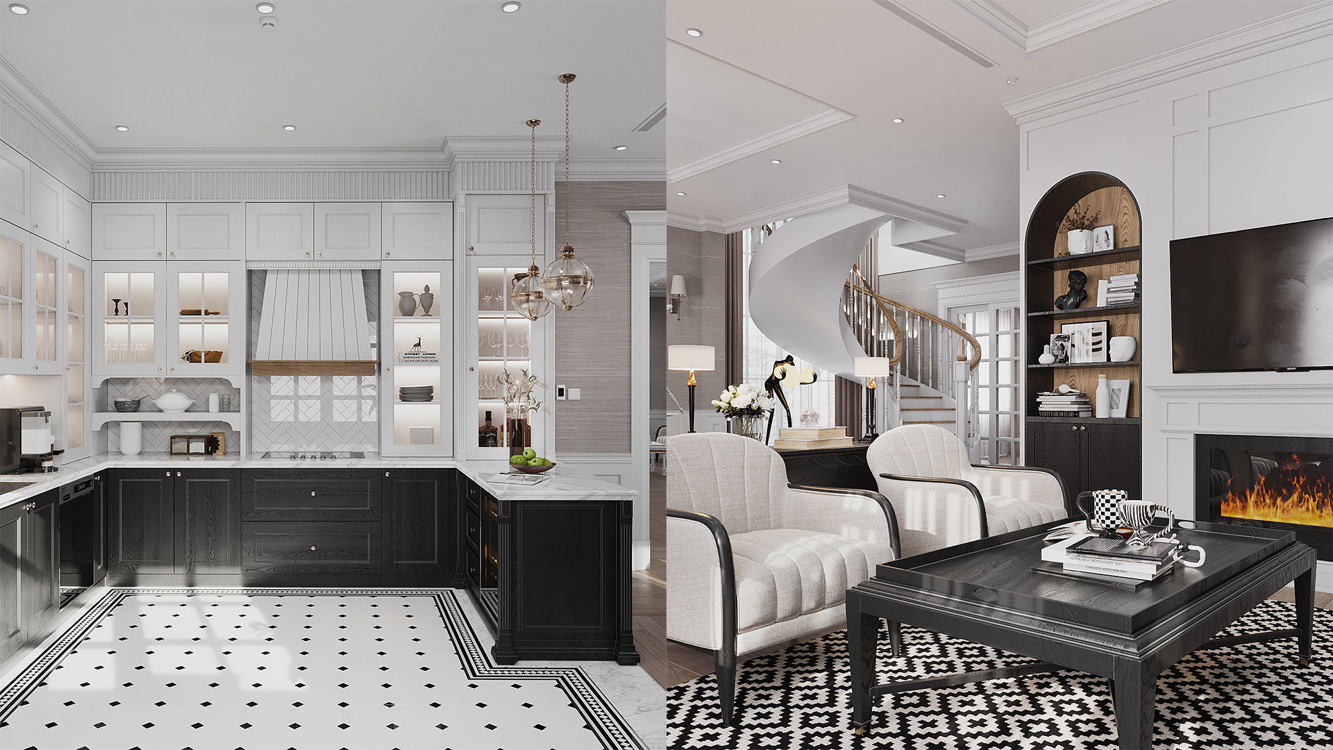 1st floor - Mr L House - Titan6 - Max OBJ SKP FBX Simlab Collada 3D model_6