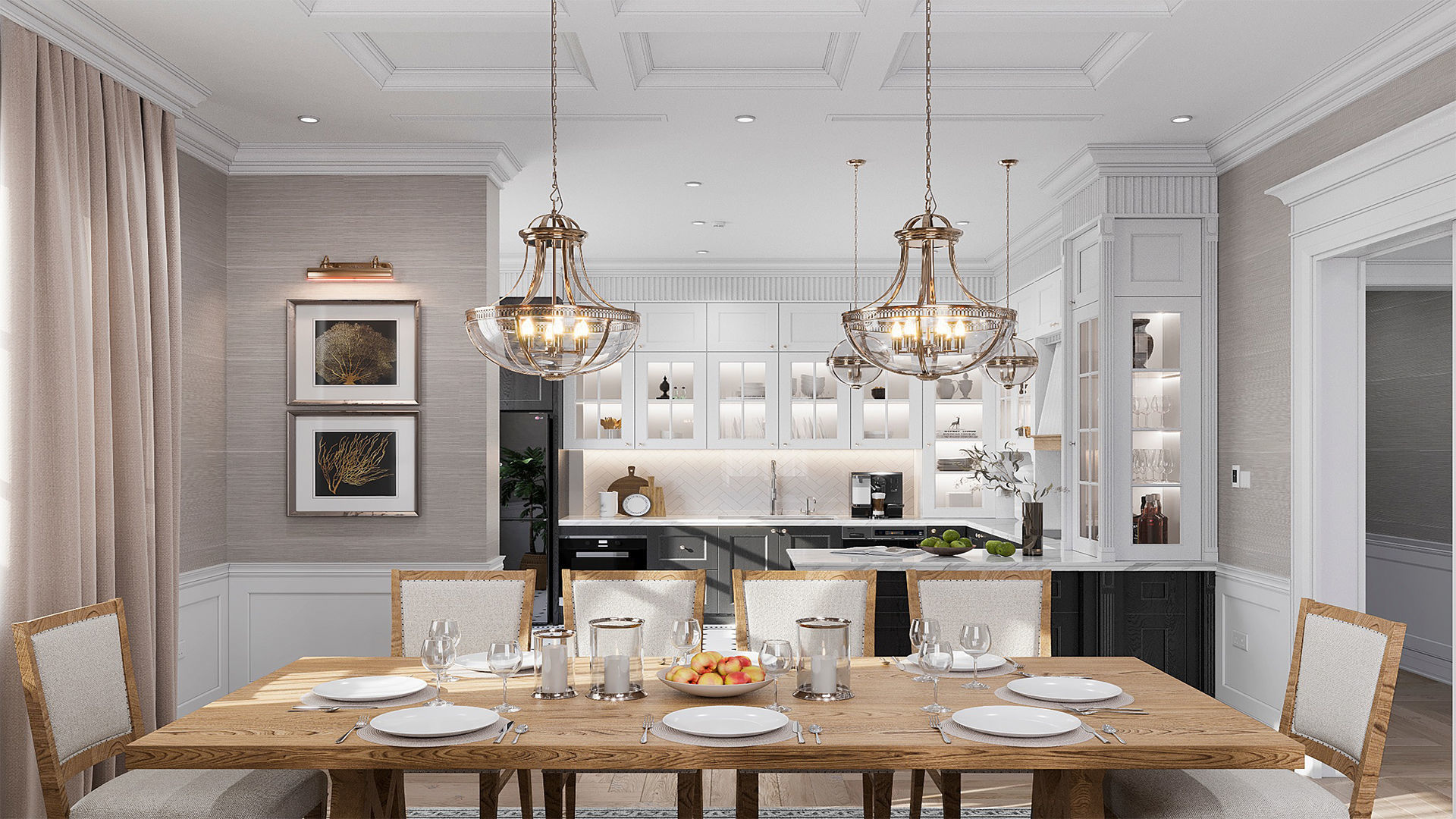 1st floor - Mr L House - Titan6 - Max OBJ SKP FBX Simlab Collada 3D model_5