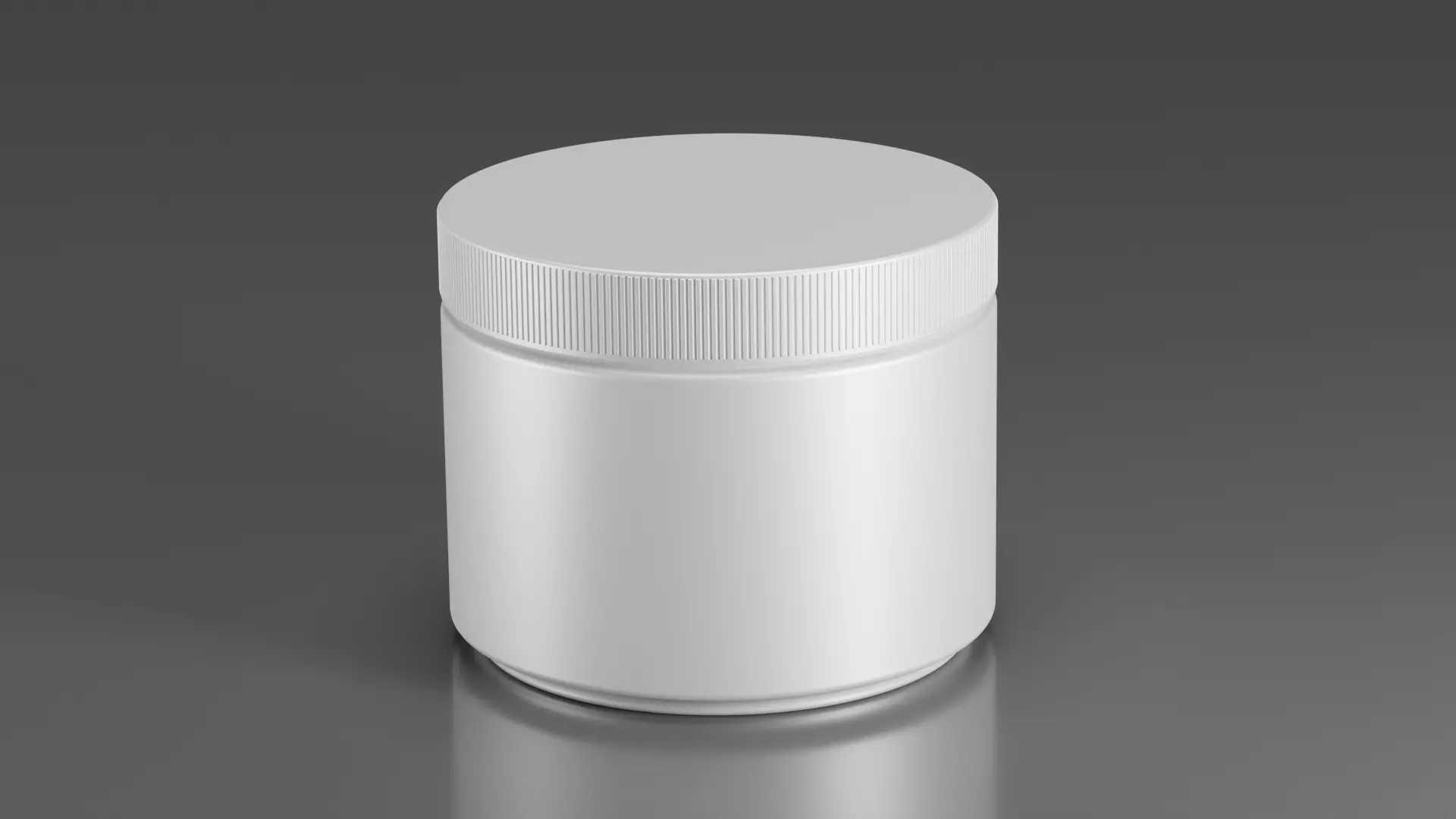 Cosmetic Jar 3D model_0