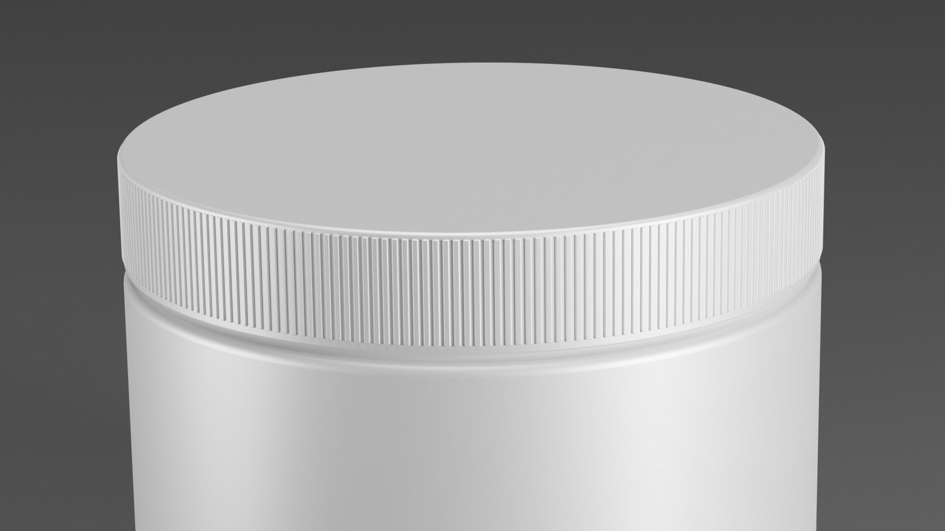 Cosmetic Jar 3D model_2