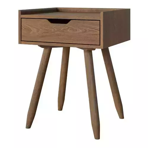 Gvawood Manchurian bedside table