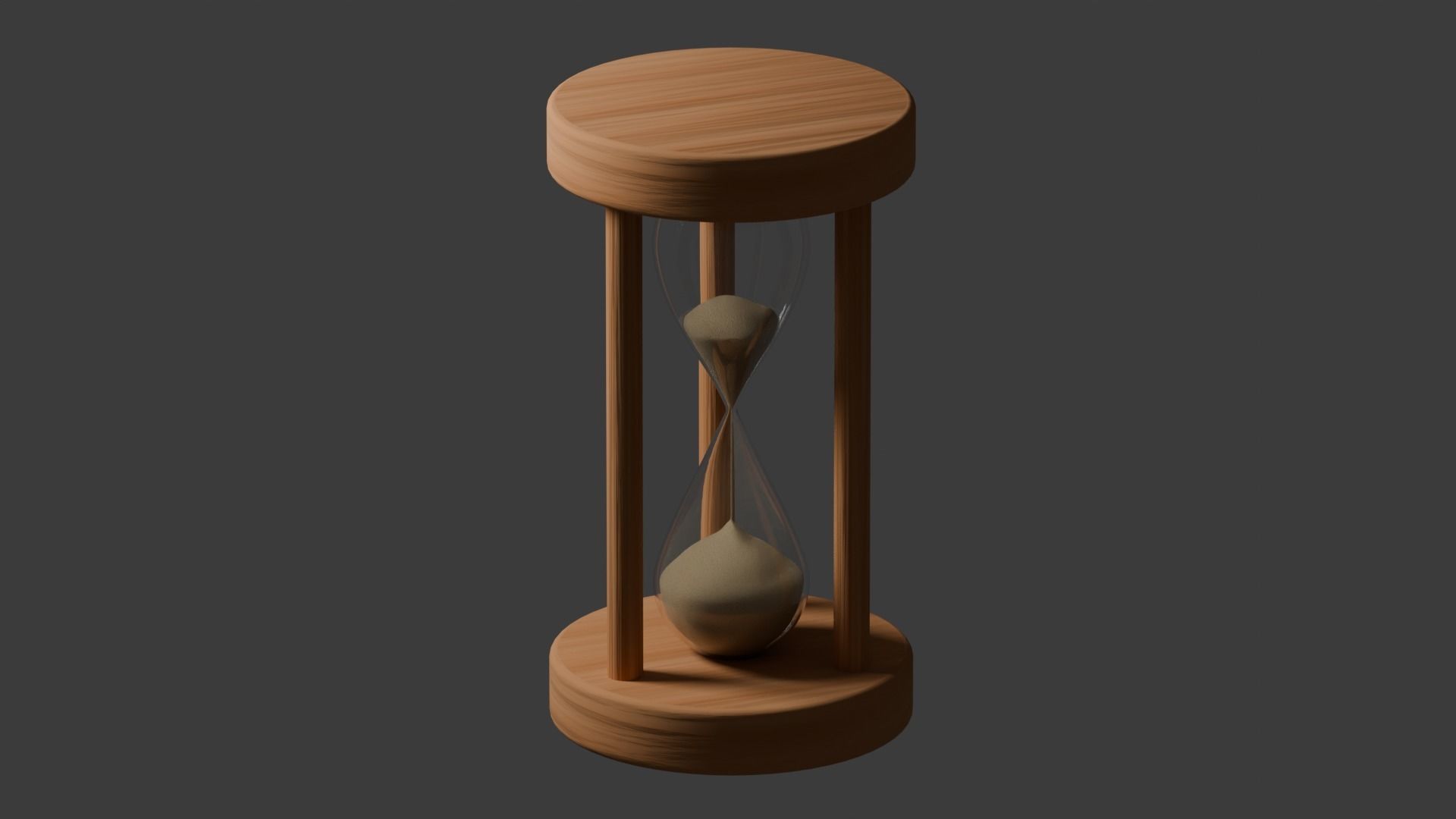Hourglass 3D model_1