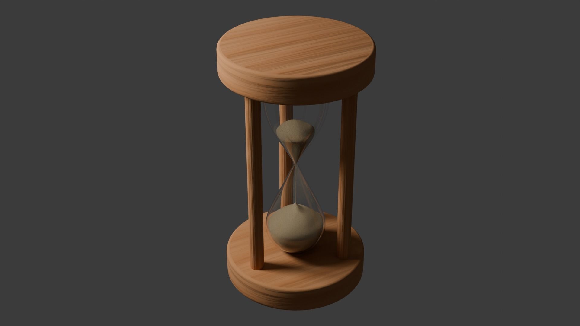 Hourglass 3D model_4