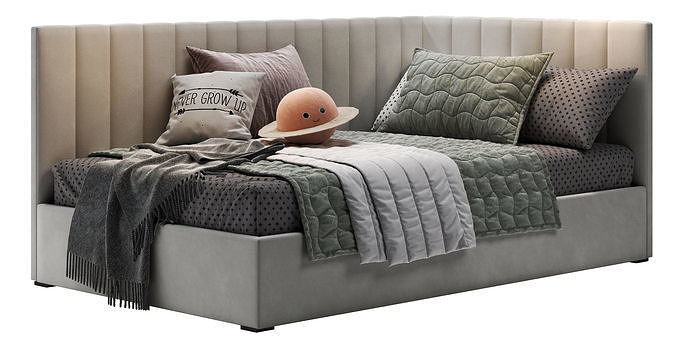 Parfe Corner Bed 3D model