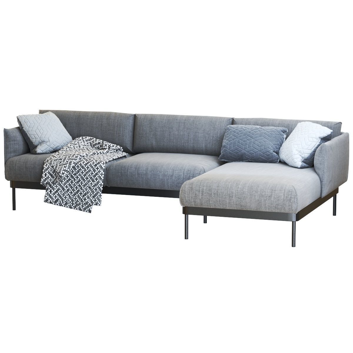 IKEA APPLARYD CORNER sofa 3D model_5